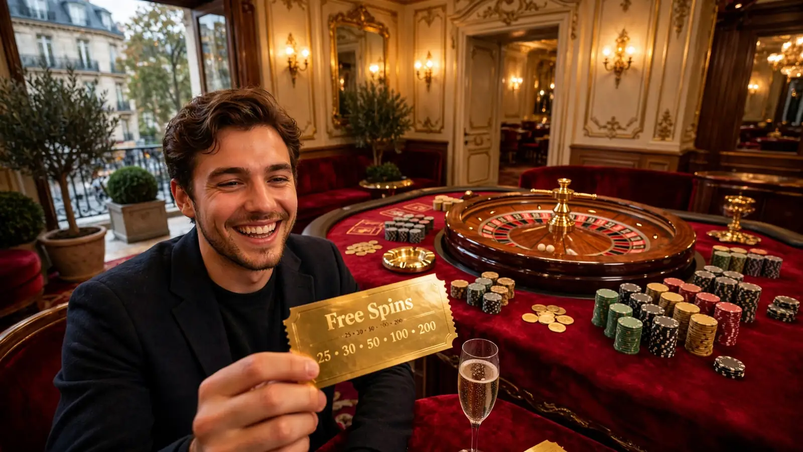 25 à 200 tours gratuits sans dépôt en France