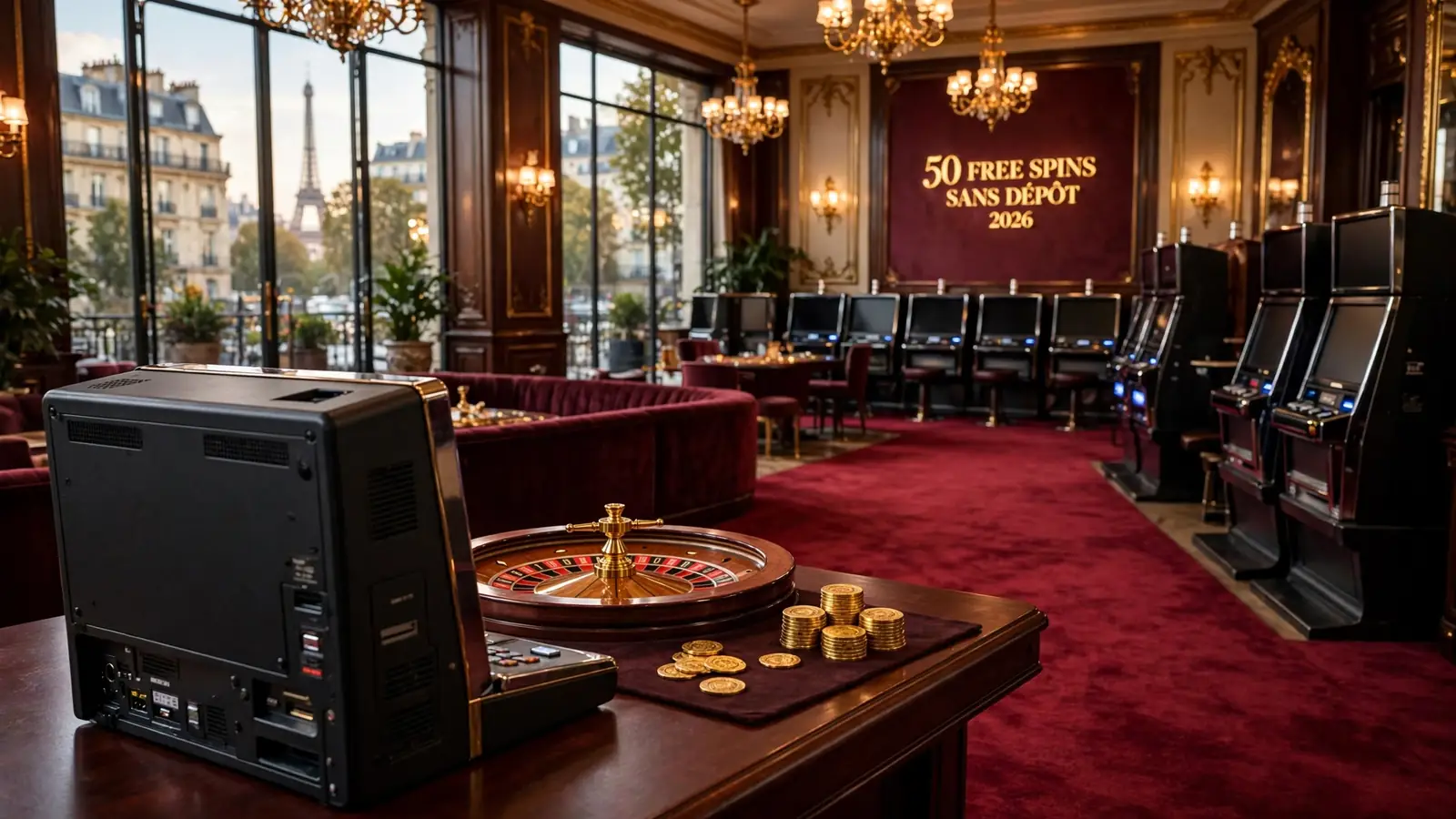50 free spins sans dépôt : offres et conditions