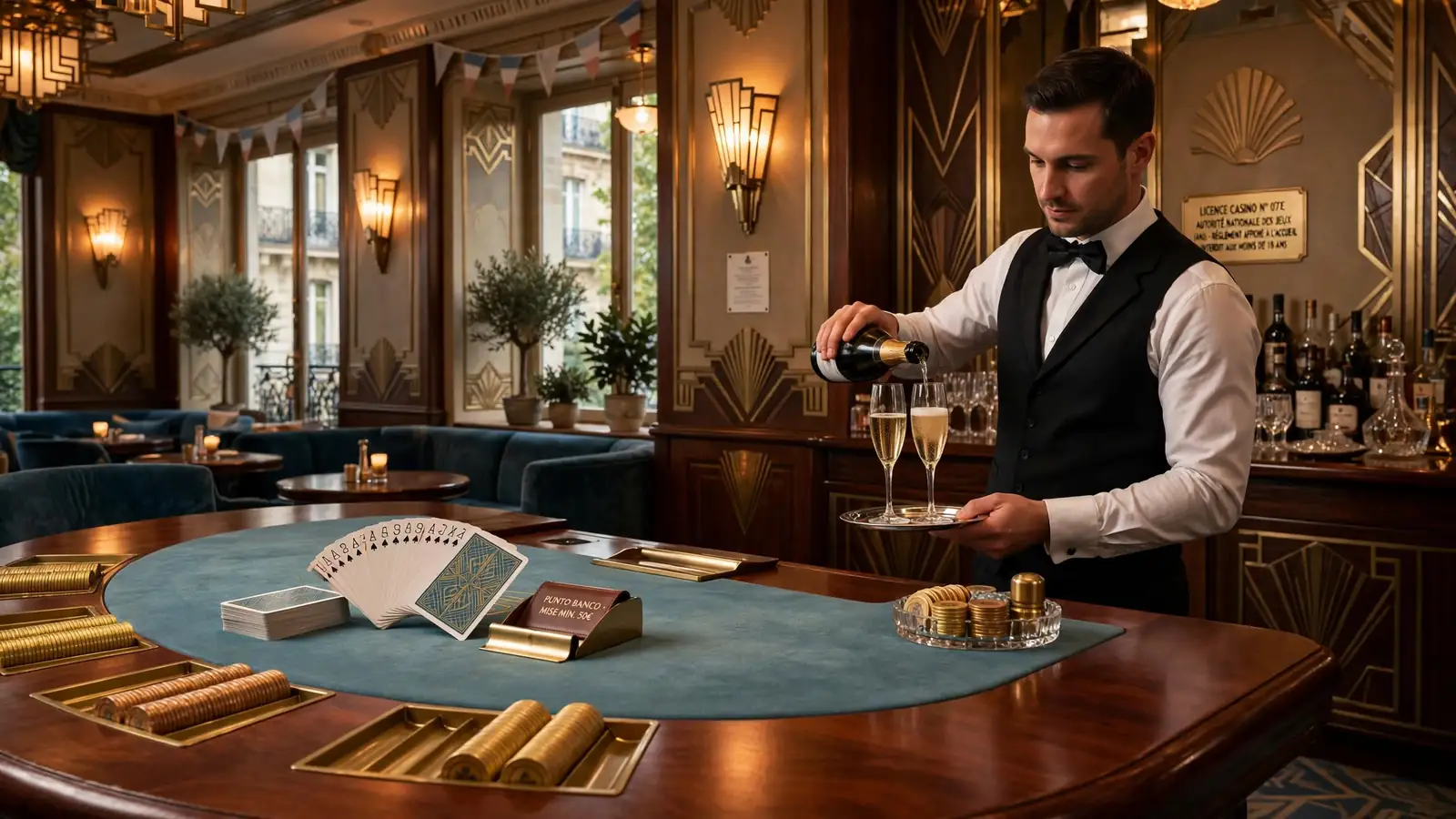 Live casino punto banco : cadre français et contrôle